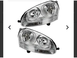 2010 Volkswagen Jetta Headlight pair 