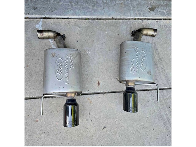 Borla Ford Racing Muffler w/ Exhaust tips