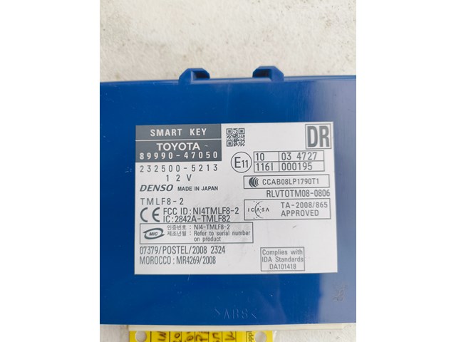 2010 Toyota Prius Electronic Components Misc