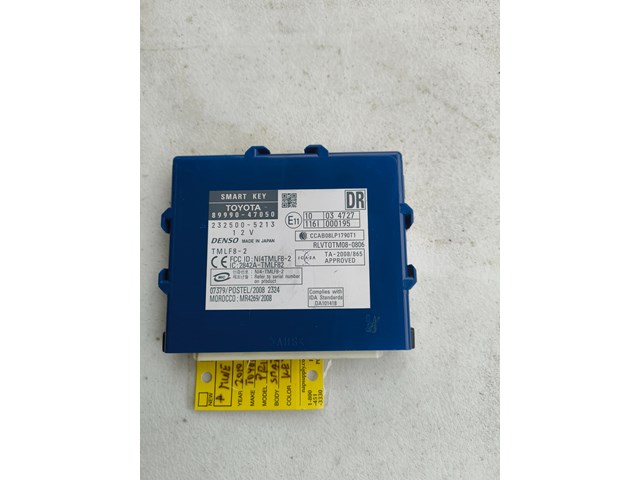 2010 Toyota Prius Electronic Components Misc