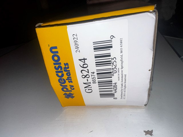 Precision CV Shaft – New Constant Velocity Drive Axle