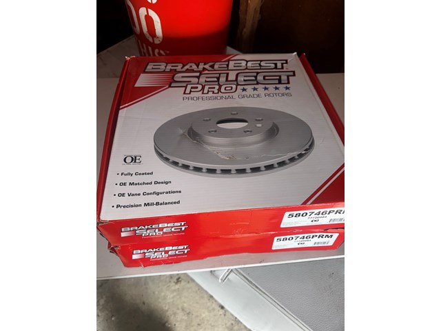 BrakeBest Select Pro Rotors (Pair) – 580746PRM – Brand New