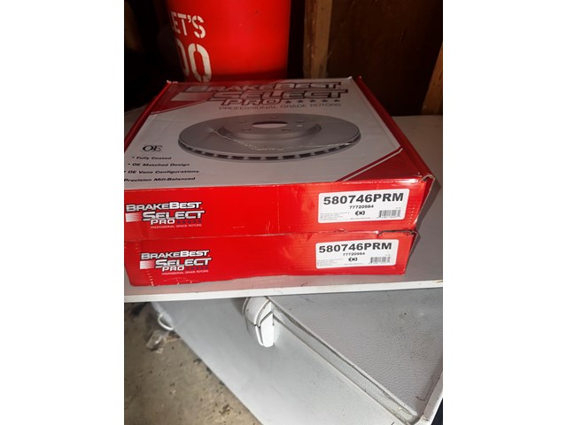 BrakeBest Select Pro Rotors (Pair) – 580746PRM – Brand New
