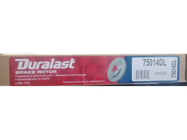 2014 Ford Fusion Front Rotor