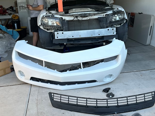 2013 Chevy Camaro Front Bumper painted 