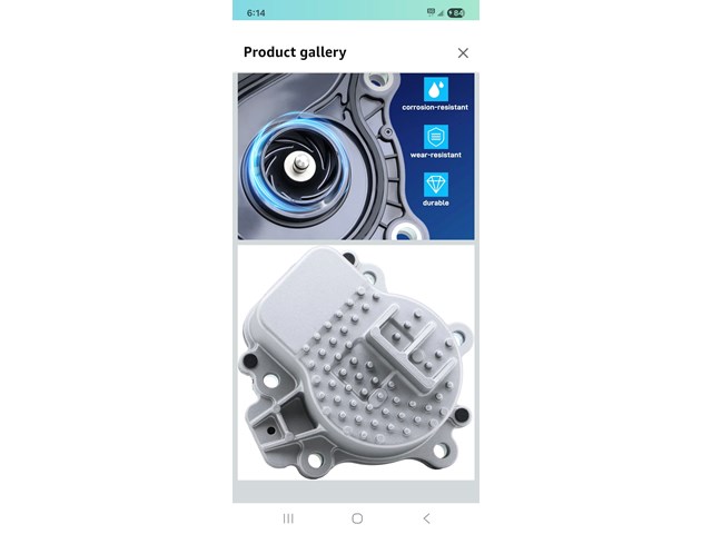 BDELI B19028WP Electric Water Pump for Toyota Prius & Lexus CT200h - Replaces OE