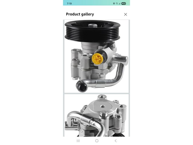 Axiovate Power Steering Pump with Pulley for Toyota Corolla 1998-2002 1.8L and C