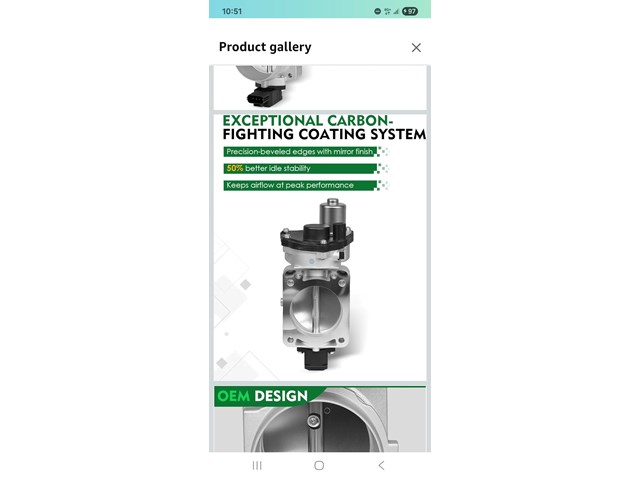 2005 Ford F150 Throttle Body