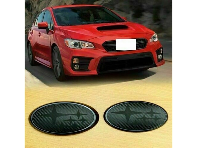 NEW WRX/STI Front and Rear Badge Emblem Set (2015-2021)