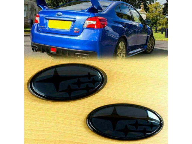 NEW WRX/STI Front and Rear Badge Emblem Set (2015-2021)