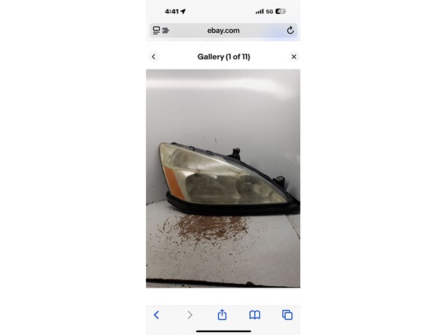 2005 Honda Accord ex Sun Visor