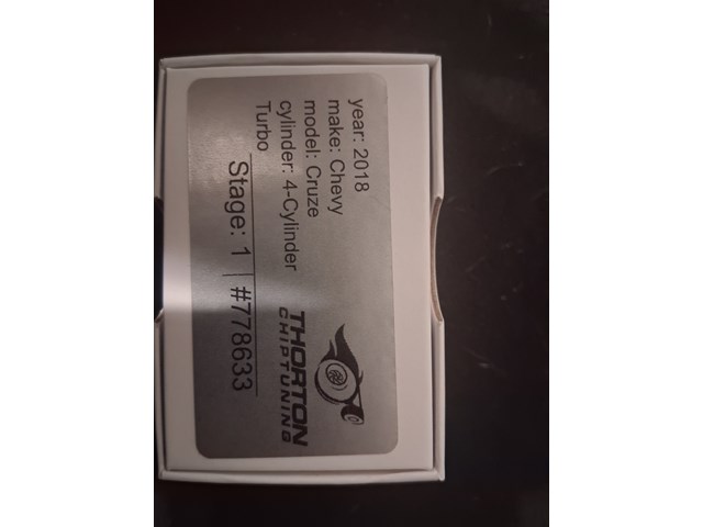 Thornton Chip Tuning Stage 1 Chip For 2nd Gen Chevy Cruze Turbo 