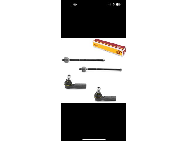 Volkswagon/Audi - Metrix Premium Chassis Parts 4 PC Inner & Outer Tie Rod End Ki