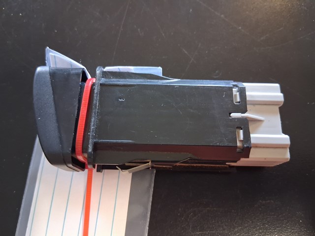 1998 Honda Accord Dash Console Switch