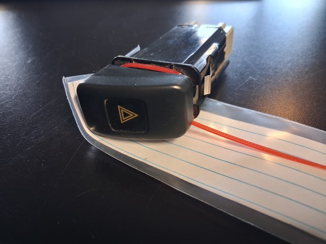 1998 Honda Accord Dash Console Switch