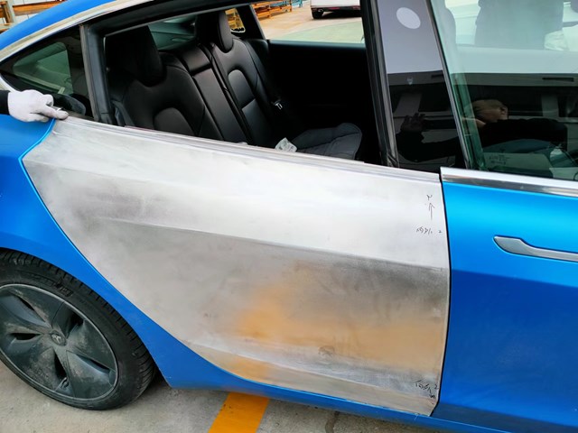 Tesla Model 3 Rear Door Shell – Aftermarket / OEM Fitment – Fremont Pickup Only