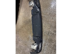 2021 Mercedes E350 Rear Diffuser, exhaust tip