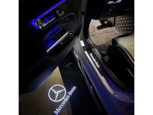 2021 Mercedes E350 Door light logo Projector