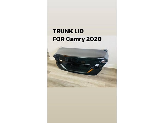2020 Toyota Camry Trunk Lid