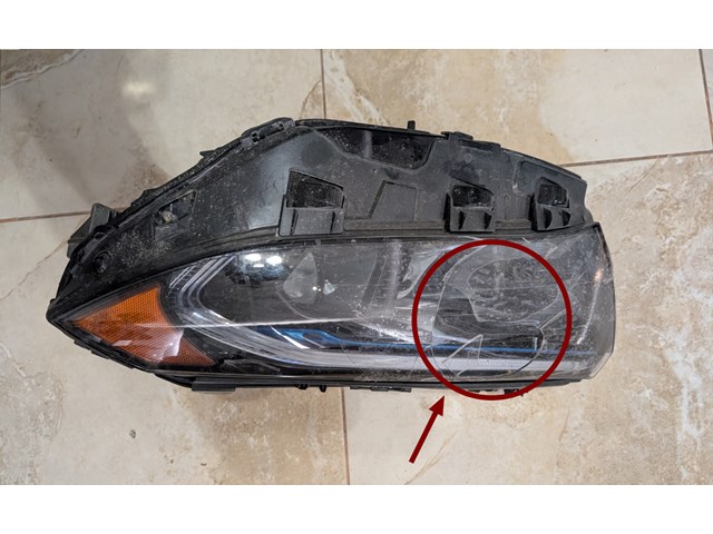 2022-2024 Mercedes EQB LEFT DRIVER LED Headlight - OEM - LED modules included - 