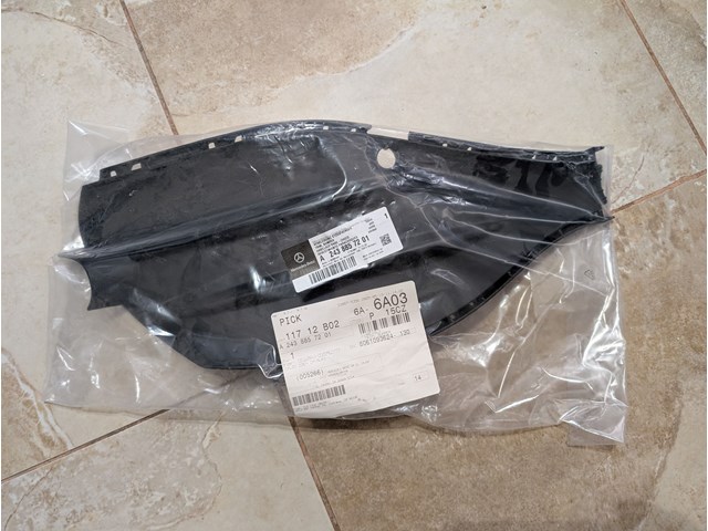 2022-2024 Mercedes EQB300 Left Front Bumper Grille Cover Insert OEM A2438857201