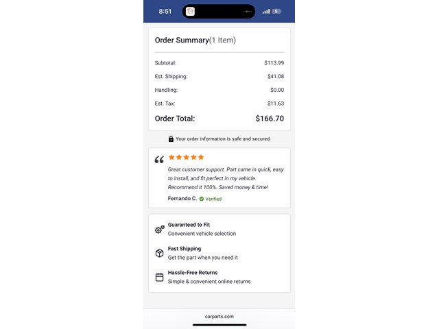 2014 Chevy Silverado 1500 Front Valance