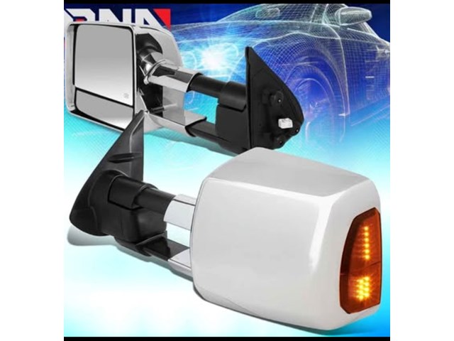 Pair of Towing Mirrors for 2016 to 2019 Toyota Tacoma