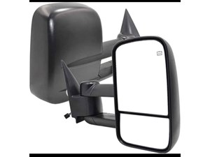 2pcs Brand New Power Heated Telescoping Towing Trailer Style Side Mirrors For Le