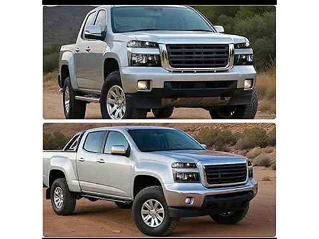 2pcs Chevy Colorado/GMC Canyon Headlight Assembly Compatible with 2004-2012012 C