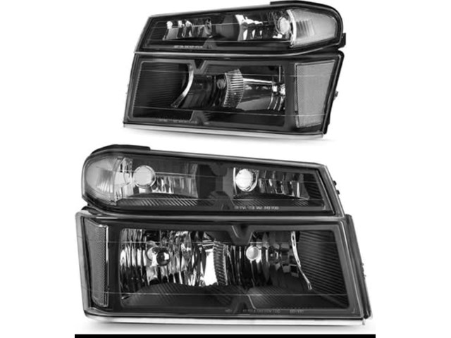 2pcs Chevy Colorado/GMC Canyon Headlight Assembly Compatible with 2004-2012012 C