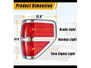 2009-2014 Ford F150 Driver Side Tail Light