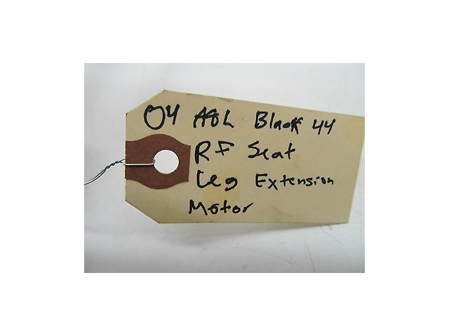 2004-2006 AUDI A8 L QUATTRO D3 OEM RIGHT FRONT SEAT LEG EXTENSION MOTOR