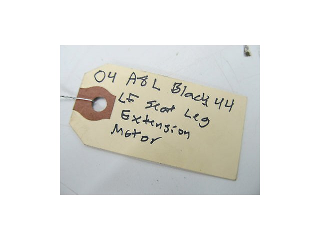 2004-2006 AUDI A8 L QUATTRO D3 OEM LEFT FRONT SEAT LEG EXTENSION MOTOR