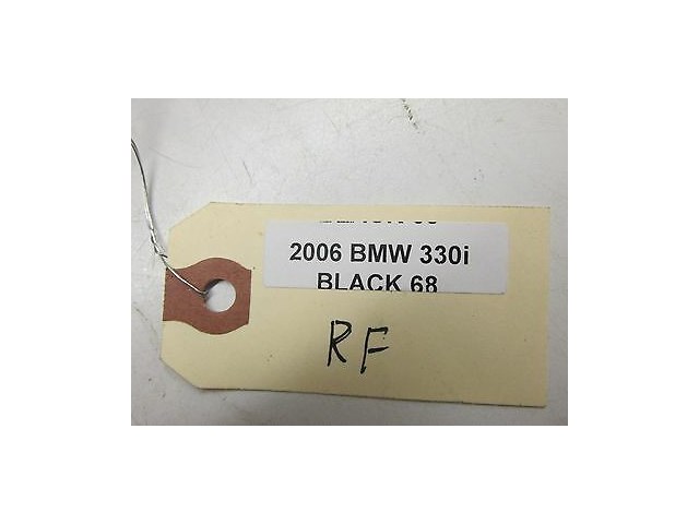 2006-2008 BMW 330i 335i 328i E90 OEM RIGHT FRONT EXTERIOR DOOR HANDLE BLACK