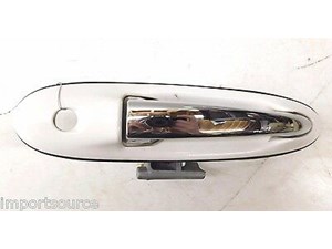 2008-2011 LINCOLN TOWN CAR OEM LEFT FRONT DRIVER EXTERIOR DOOR HANDLE WHITE