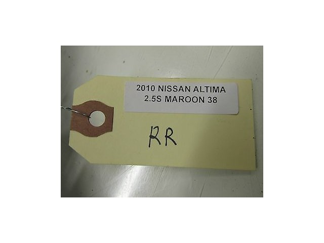 2007-2012 NISSAN ALTIMA SEDAN L32A OEM RIGHT REAR PASSENGER EXTERIOR DOOR HANDLE