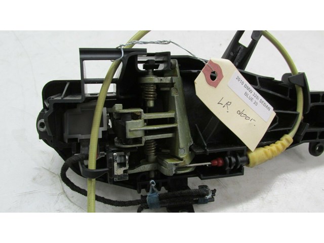 2007-2011 BMW 328i E90 OEM LEFT REAR EXTERIOR DOOR HANDLE MONACO BLUE