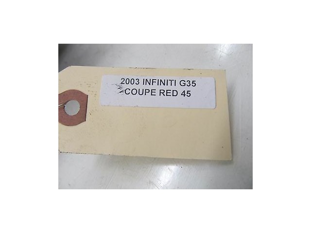 2003-2004 INFINITI G35 COUPE OEM LOWER AIR INTAKE MANIFOLD SPLITTER