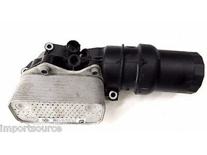 2012-2015 VOLKSWAGEN BEETLE A5 OEM ENGINE OIL COOLER & FILTER ADAPTER HOUSING