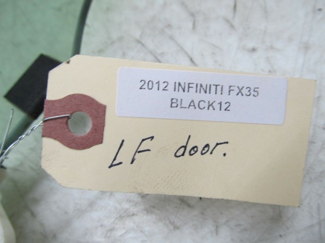 2009-2012 INFINITI FX35 OEM LEFT FRONT DOOR GLASS WINDOW 