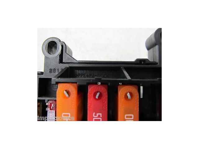 2006-2008 BMW 750LI E66 E65 OEM RIGHT FRONT UNDER DASH FUSE BOX JUNCTION 