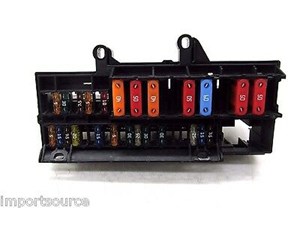 2006-2008 BMW 750LI E66 E65 OEM RIGHT FRONT UNDER DASH FUSE BOX JUNCTION 
