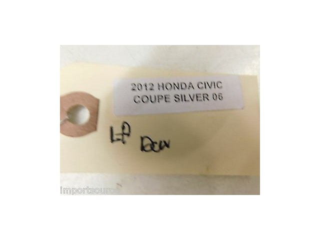 2012-2014 HONDA CIVIC COUPE OEM LEFT FRONT DRIVER INTERIOR DOOR HANDLE