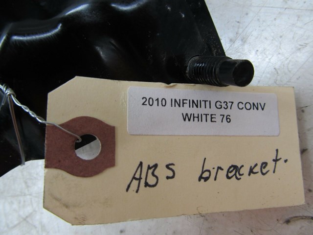2009-2013 INFINITI G37 CONVERTIBLE OEM ABS ANTI LOCKING BRAKE BRACKET 