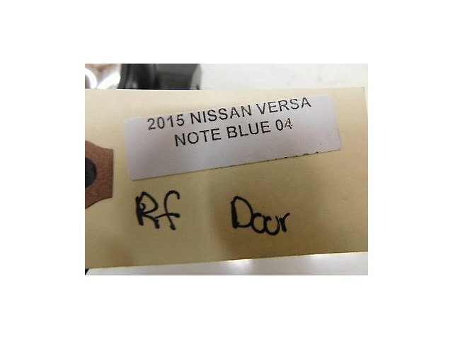 2014-2015 NISSAN VERSA NOTE OEM RIGHT FRONT PASSENGER INTERIOR DOOR HANDLE 