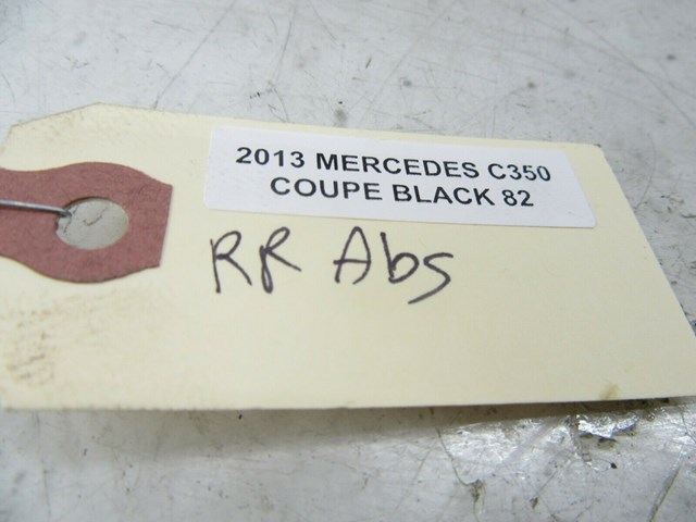 2012-2015 MERCEDES C350 COUPE OEM RIGHT REAR PASS SIDE ABS WHEEL SPEED SENSOR 