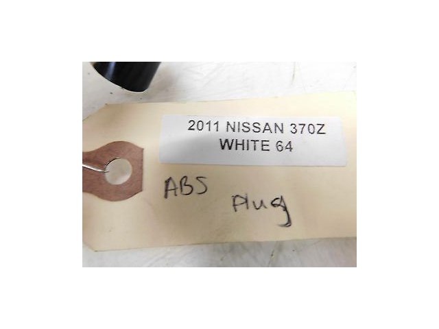2009-2015 NISSAN 370Z COUPE OEM ABS ANTI LOCK BRAKING SYSTEM PUMP PIGTAIL PLUG