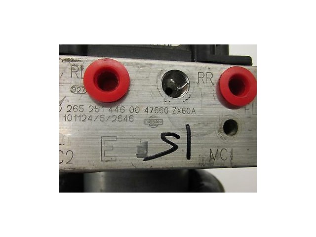 2007-2012 NISSAN ALTIMA SEDAN L32A OEM  BOSCH ANTI-LOCK SYSTEM ABS BRAKE PUMP