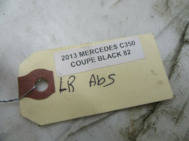 2012-2015 MERCEDES C350 COUPE OEM LEFT REAR DRIVER SIDE ABS WHEEL SPEED SENSOR