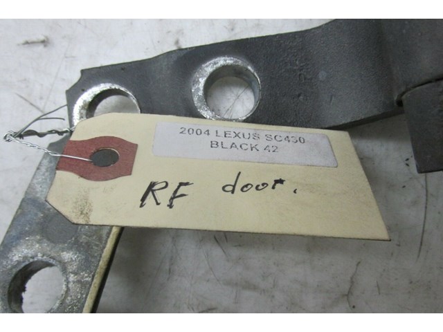  2002-2006 LEXUS SC430 OEM RIGHT FRONT PASSENGER SIDE DOOR HINGES SET OF 2 